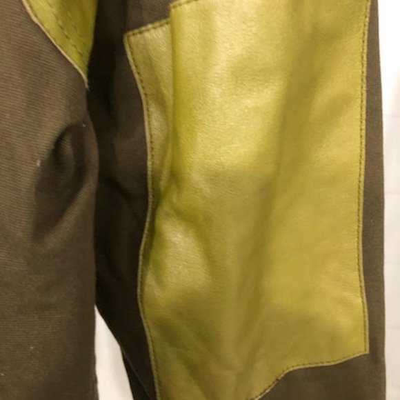 CLASSIC LUXURY RUDSAK PEACOAT WITH LEATHER DETAILING. - Picture 8 of 13